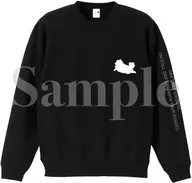 Kedama Sweat Black M Size "Movie Given Hiiragi mix"