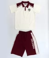 Habataki Gakuen PE wear Wine Red x White, L size "Tokimeki Memorial Girl's Side"
