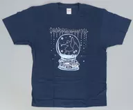 Mitsumori Suzuko T-Shirts Navy L Size "Mitsumori Suzuko Planetarium Acoustic Live 『 Starry Sky Curtain 』" Visitor Benefit