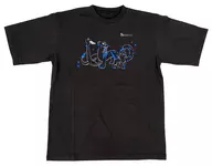 TERACOOL T-Shirt Black L Size "Pocket Monsters" Pokemon Center limited