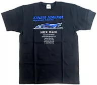 浅河カナタ Tシャツ ブラック XLサイズ 「HIGHSPEED Etoile×GiGO POP UP SHOP」