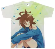 アグネスタキオン フルグラフィックTシャツ-Relax time- ホワイト Lサイズ 「劇場版 ウマ娘 プリティーダービー 新時代の扉 NAMCO Promotion～Relax time～ キャラポップストア」