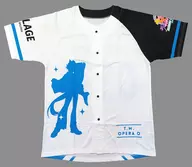 TM Opera O Baseball Shirt, White Free Size "Uma Musume Pretty Derby, Door of a New Era x F Village"