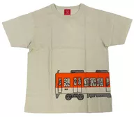レッツ甲子園 Tシャツ ホワイト 男女兼用M(160-170cm) 「阪神電気鉄道 阪神電車×OJICO」