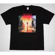 Key Art T-Shirt Black Free Size "FINAL FANTASY VII Reverse"