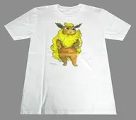 [破損品] ブースター Tシャツ ホワイト Lサイズ BT EVs ヒグチユウコ 「ポケットモンスター」 ポケモンセンター限定