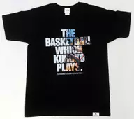 Tetsuya Kuroko T-Shirt Black Free Size "Kuroko's BASKETBALL 15th ANNIVERSARY EXHIBITION" Ticket special with limited goods