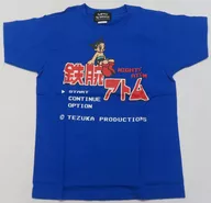铁臂阿童木8-bit Title T恤蓝色XL尺寸