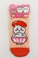 Small Skin & Hachiware Spicy Roe Character Socks 22-25cm "Little Skin is a little cute little thing"