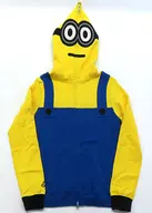 Kevin Full Zip Hudey Yellow Ladies S Size "BABY MILO× Minions"