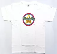 Friends Day Logo T-Shirt White M Size "Idolish seven third BEAT!"