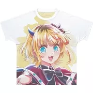 MEMちょ Ani-Art aqua label 第2弾 フルグラフィックTシャツ イエロー ユニセックスXLサイズ 「推しの子」