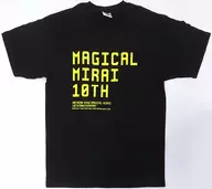 Hatsune Miku (NOCO Illustration) Magical Mirai 10th Official T-Shirt Sapporo ver. Black XL size "Hatsune Miku Magical Mirai 10th Anniversary" Limited to Sapporo