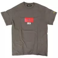 虎杖悠仁(エンディングイラスト) Tシャツ グレー Mサイズ 「呪術廻戦×WIND AND SEA(ウィンダンシー)」