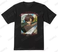 Ellen Jaeger grunge CANVAS T-Shirt Black Ladies M Size "Attack on Titan"