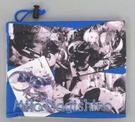 風平浪靜白色與插圖(理想)頸部保暖護套