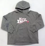 Kirby Sweat Parka Gray XL Size "Hoshi-no Kirby ×GU"