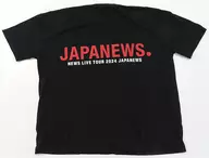 NEWS Size T-Shirt B "NEWS LIVE TOUR 2024 JAPNEWS"