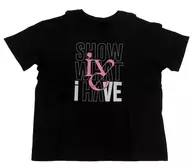 IVE T-Shirt Black M Size "IVE THE 1st WORLD TOUR' SHOW WHAT I HAVE' IN JAPAN TOKYO DOME PERFORMANCE"
