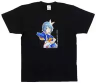 T-Shirts Painted by Sayaka miki, Paint Game Ver. Black L Size "PUELLA MAGI MADOKA MAGICA Theatre [New Edition] The Story of Treason in Animega × Sofmap Fair"