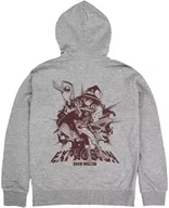 Megumin EXPLOSION Zipper Parka Mix Gray M Size "KonoSuba: God's Blessing on this Wonderful World! 3"