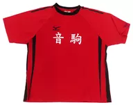 Otokoma High School T-Shirt Red M-L "Haikyu! TO THE TOP x Don Quijote"