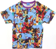 総柄 Tシャツ フルカラー LLサイズ 「アラジン」 東京ディズニーリゾート限定