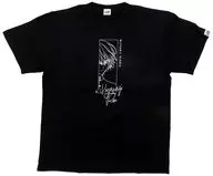 Koyanagi Row T-Shirt Black Free Size "Virtual YouTuber Niji-san & NIJISANJI EN HEROES Sea House"