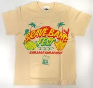 イベントロゴ(ハワイ風) Tシャツ ナチュラル Sサイズ 「勇気爆発バーンブレイバーン 勇気爆発祭」