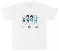Gather (4 people) T-Shirt White M Size "WORLD TRIGGER"