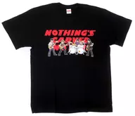 Nothing's Carved in Stone T-Shirt Black M Size "Nothing's Carved in Stone x Tezuka Production" Village Vanguard limited