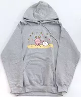 Mogaku-chan & Uchujin Parka Gray L Size "Mogaku-chan" Village Vanguard Limited