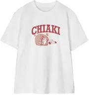 大垣千明 ちびころ Tシャツ ホワイト メンズXLサイズ 「ゆるキャン△ SEASON3」