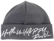 RenoA Hello UnhAPPY. Knit Cap Gray 2022 Official New Year Goods Another Color