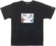 Yusuke Kashiwagi x Yuki Kimizawa ×KinCrossWorld Art Shirt Black 2 (L) Size