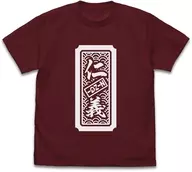 Jingi T-shirts by Jinna Iseri burgundy L size "Girls Band Cry"