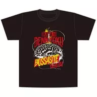 T-Shirt Black M-Size "STEINS;GATE" with electrodes inserted into the hippocampus