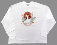 花海 佑芽 Long T Devil & Angel ver. White XL size "Gakuen idol Master POP UP SHOP in GiGo"