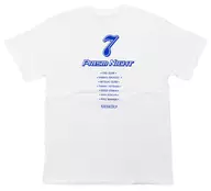 IDOLH7 PRISM NIGHT T-Shirt White M Size "Ideal Seven CG STAR LIVE TRIGGER PRECIOUS NIGHT"