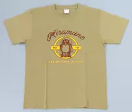 T-Shirt Khaki M size "Kiramune Fan Meeting in OTSU"