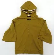 響良牙イメージ チャイナボタンロングパーカー マスタード フリーサイズ 「らんま1/2×earth music＆ecology Japan Label」