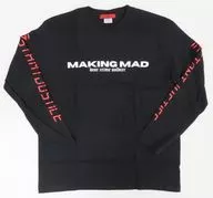 MUCC SPECIALコラボ ロンT ブラック×ホワイト Lサイズ 「MUCC×KAVANE Clothing×GEKIROCK Clothing」