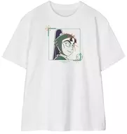 Senzo Tachibana pellet-graph T-Shirt White Men XL Size "Nintama Rantaro"