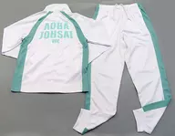 Aoba Castle West High School Jersey Top & Bottoms Set White Men M Size "Haikyu!!! X Shimamura" Online Store Only