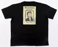 Flynn Rider T-Shirt Black M ~ L size "Tangled Rapunzel's Lantern Festival" Tokyo DisneySea limited Fantasy Springs goods