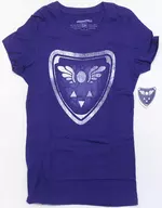 DELTA RUNE Shirts (w / Sticker) Purple Ladies S Size "UNDERTALE"