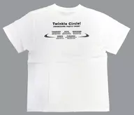Logo Official T-shirt (Twinkle Circle! Ver.) White M size "Umamusume Pretty Derby Twinkle Circle!"