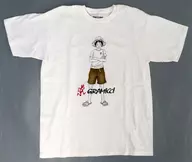 Monkey D. Luffy T-Shirt White L Size "ONE PIECE x Gramicci"