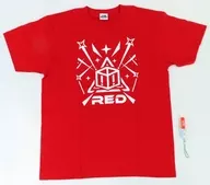 Icon T-Shirt Set Red Free Size "Virtual YouTuber Nijisanji Nijisanji Festival 2025"