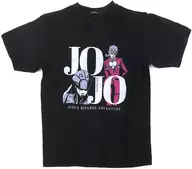 Giorno Giovanna T-Shirt Black 2 Sizes (Men's M Size) "LOVELESS× JOJO'S BIZARRE ADVENTURE Gohei Golden Wind"